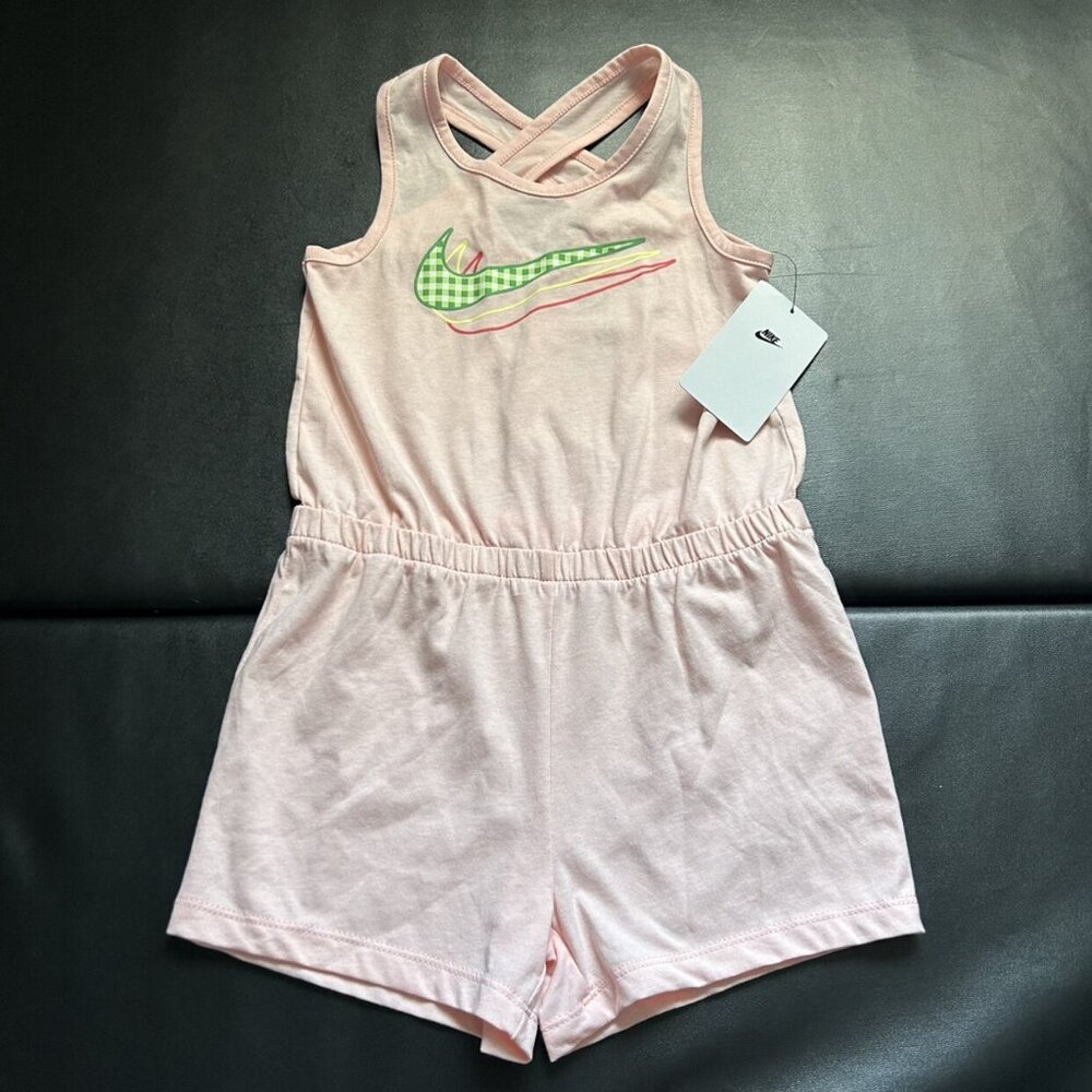 NWT Nike Tank Top Romper Girls Size 6
